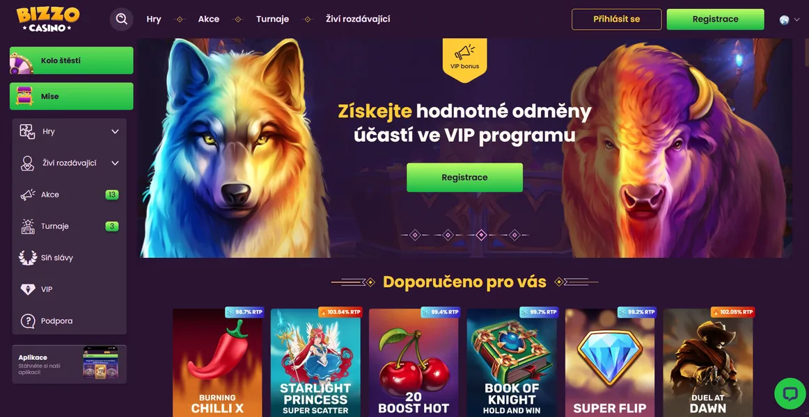 BizzoCasino Bonusy a promo nabídky pro rok 2026